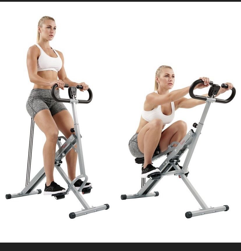Sunny Health And Fitness Row-n-ride Squat Machine 