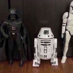 Star Wars Darth Vader, Droid & Clone Trooper Toy Lot 