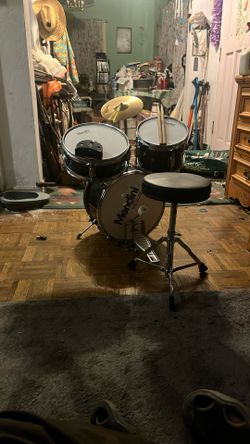 Mendini Child Drumset With Foot Tambourine 