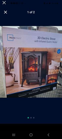 NEW 3D STOVE HEATER