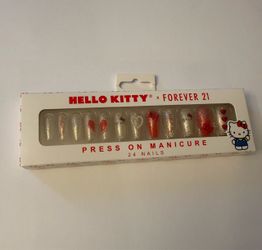 Hello Kitty x Forever 21 Press On Nails