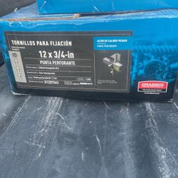 #12 X3/4” Hex Head Self tapping Sheet Metal Screws 