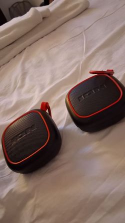 Pair of ION portable speakers