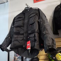 Motorcycle adventure jacket waterproof . With the removable inner liner