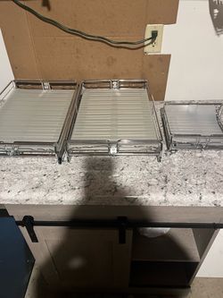 2 Large Expanding Sliding Cabinet +1 Little one
