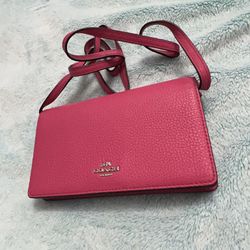 Coach Leather Crossbody Bag
