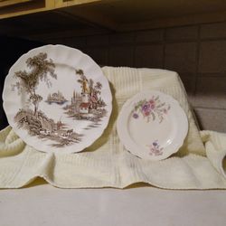 Set Of Two Plates