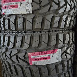 (4) 36x14.50r26 Versatyre MXT Tires 36 14.5 26 Inch 12-ply F Rated 