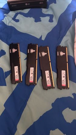 sellint 4 sticks of ram