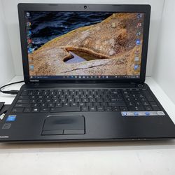 ..TOSHIBA SATELLITE…INTEL CELERON…..C55A....$ 225.00. 500 GB…..HHD...8.0 RAM . READY FOR CLASSES ON LINE OR WORK FROM HOME