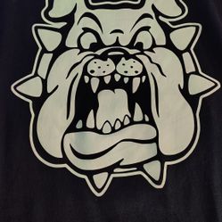 Glow In The Dark Bulldog T-shirt Large 