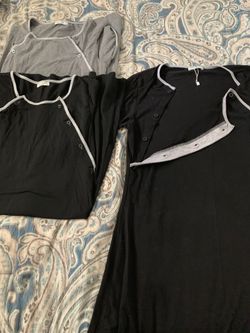 3 nursing nightgowns