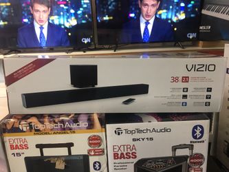 VIZIO 38” 2.1 SOUND BAR SYSTEMS $129