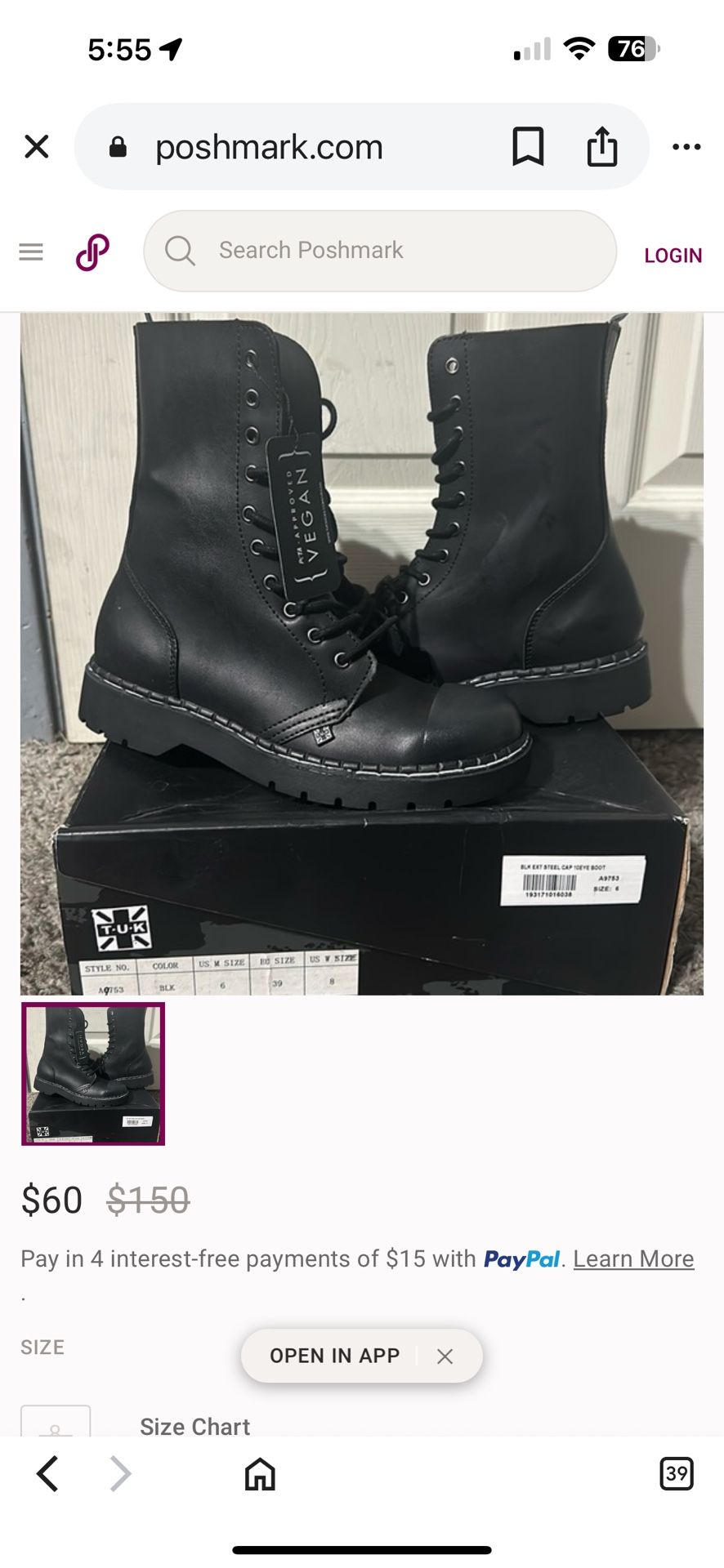 Women’s Combat Boots