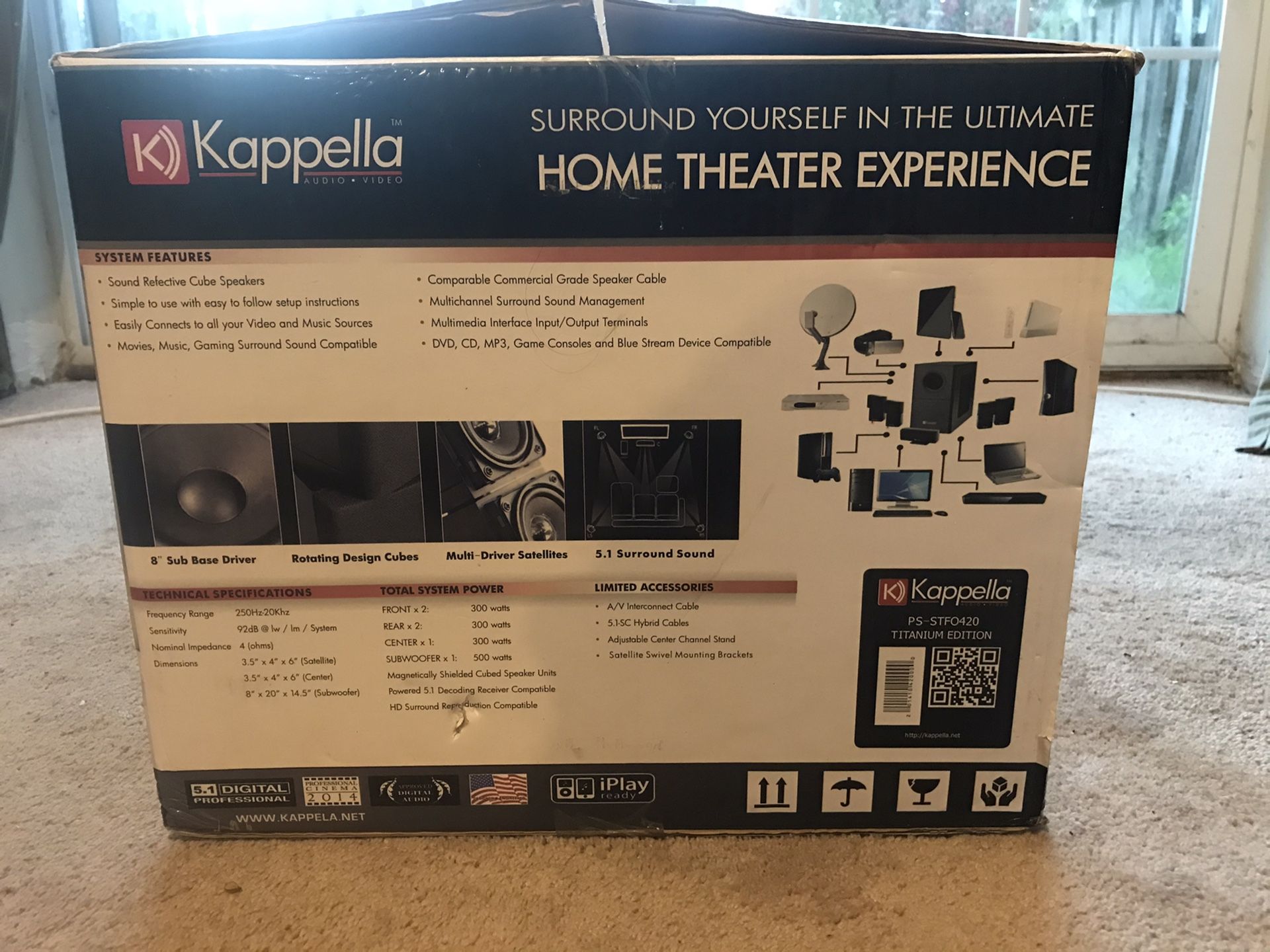 Kappella home hotsell theater system