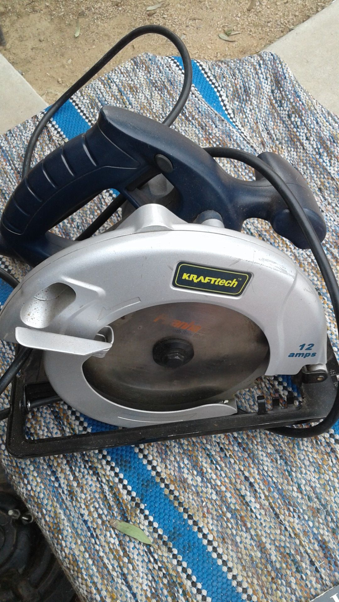 Circular saw Kraft Tech 12 amps excellent working order condition