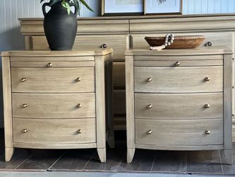 Beautiful Pottery Barn Inspired Nightstands