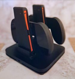 modular 3-in-1 charging grip and dock system