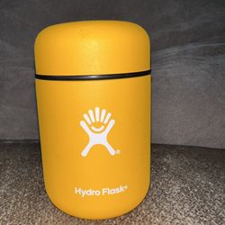 Yellow Insulated Hydro Flask 12 Oz 