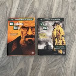 Breaking Bad Season 3 & 4 DVD 