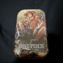 Bandai One Piece CCG Tin Pack Set Vol.2 Ace Promo Booster Special Edition Kit