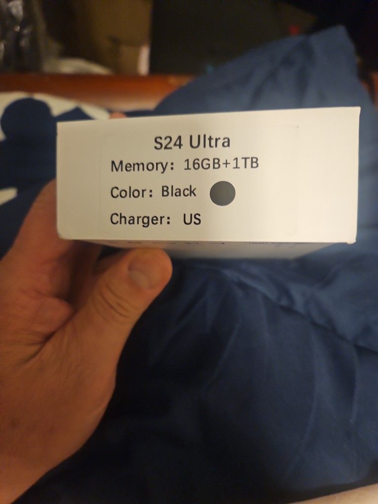 S24 Ultra 16 GB RAM 1TB MEMORY