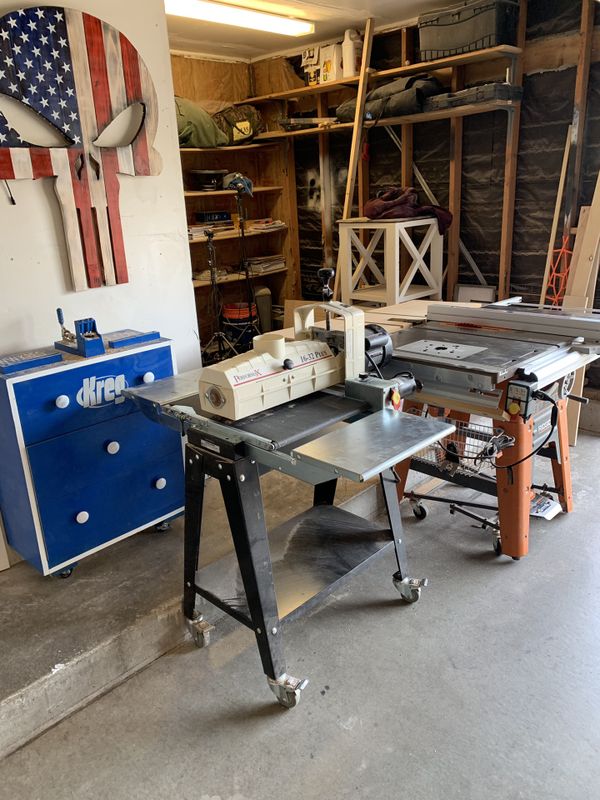 Performax 1632 drum sander for Sale in LEWIS MCCHORD, WA OfferUp