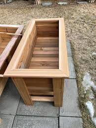 Handmade Wood Planter