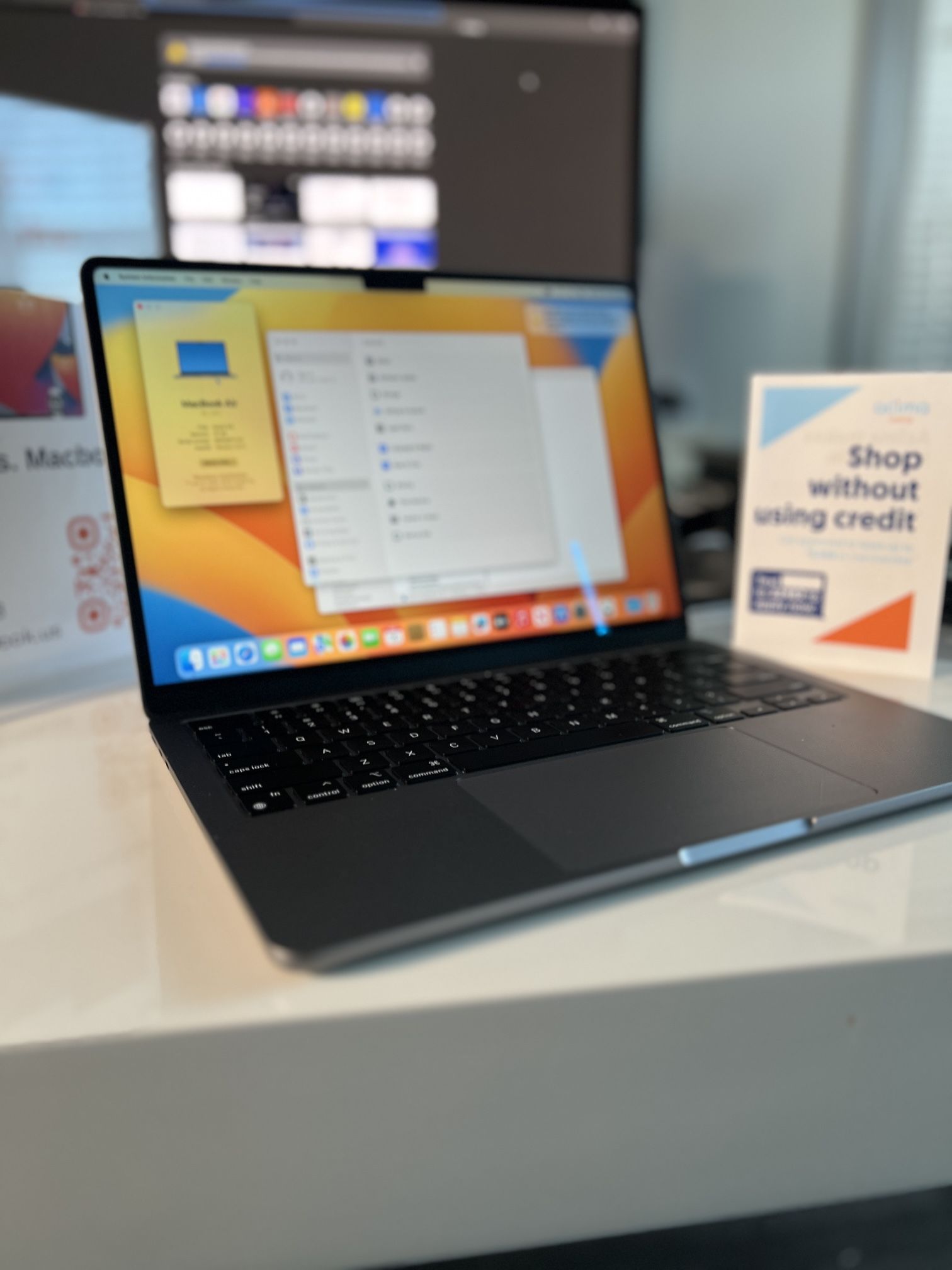 2022 MacBook Air 13” M2 16GB Ram. $70 Down!