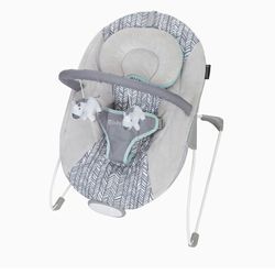 New In Box mart Steps by Baby Trend Stem EZ Bouncer, Grey