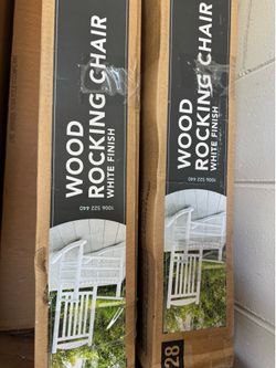 Brand new wooden rocking Chairs