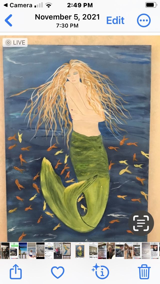 Mermaid Painting 