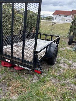 Trailer and Climbing Gear