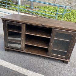 Very nice real wood TV cabinet