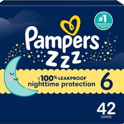 Pampers Overnights Size 6