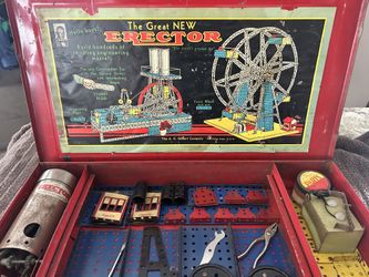 1940 ERECTOR SET Vintage Rare 