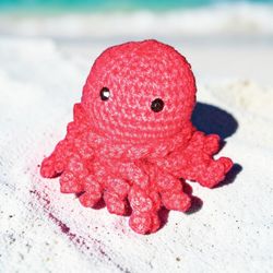 Crochet jellyfish stuffie