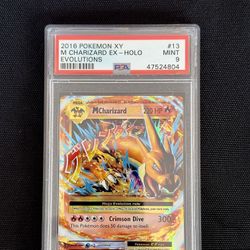 M Charizard EX PSA 9