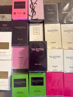 Designer Fragrance Lot – Valentino, Chanel, Creed, YSL