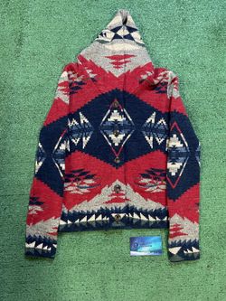 Denim & Supply Ralph Lauren Aztec Southwest Navajo Shawl Collar Cardigan
