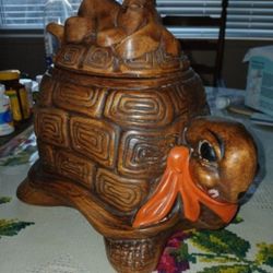 Tortoise And The Hare Cookie Jar 