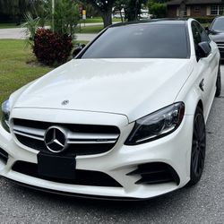 2019 Mercedes AMG C43 (White)
