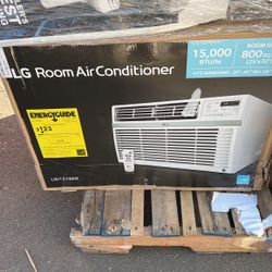 LG Electronics 15,000 BTU 115-Volt Window Air Conditioner LW1516ER with ENERGY STAR and Remote in White
