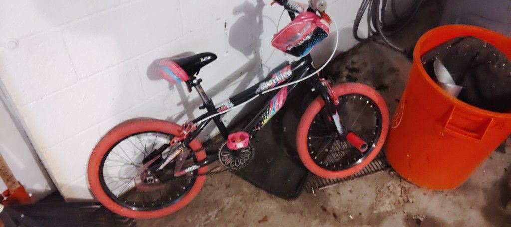 Girl's toddler bike