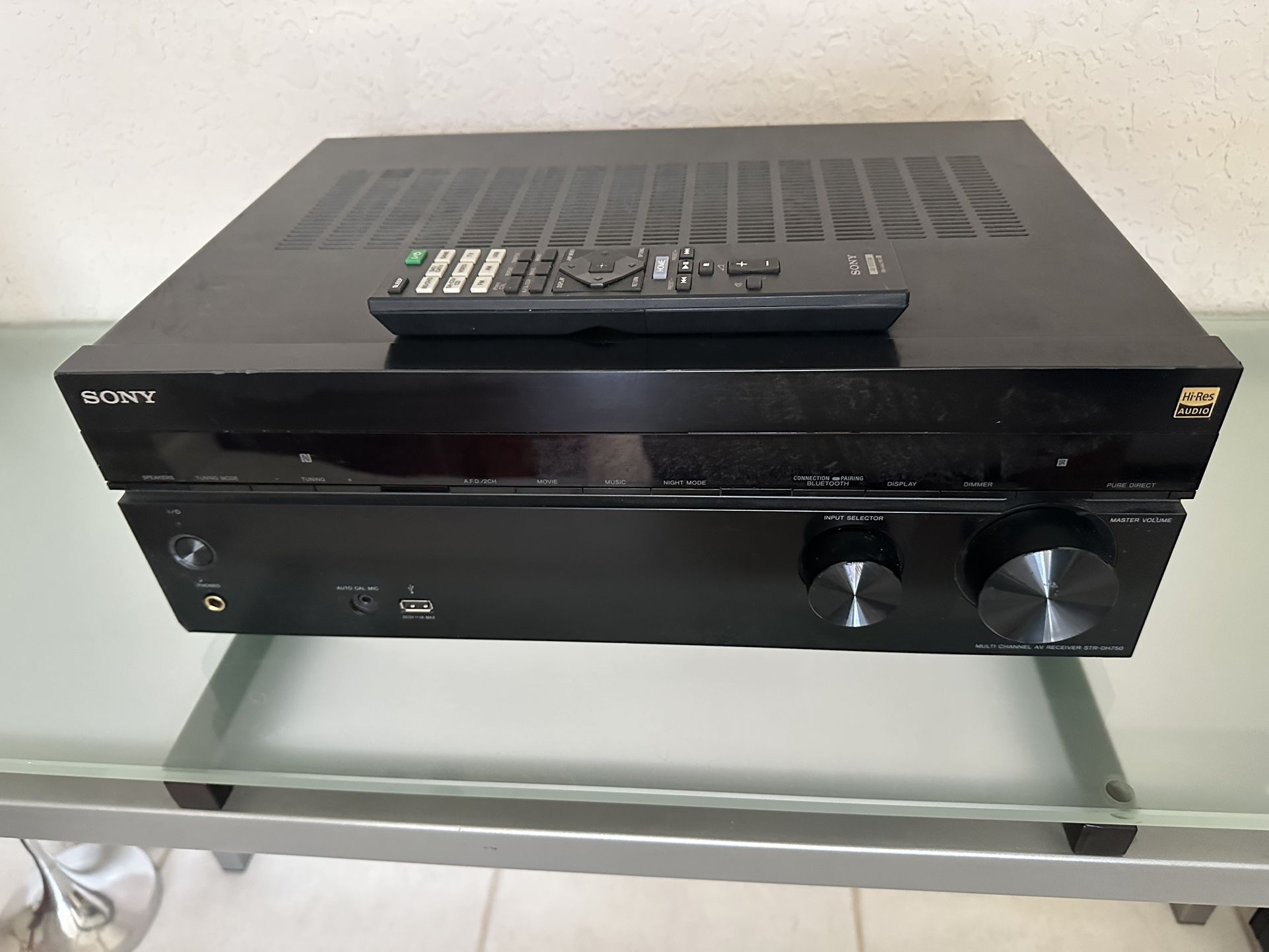 Sony STR-DH750 7.2ch bluetooth AV receiver 90 watts/ch