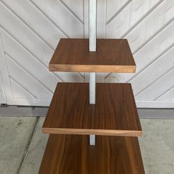 4 Tier Square Display Table-Cherry