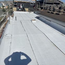 preparing for flat roof