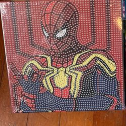 Spider-Man Crystal Diamond Painting. Never Been Opened 