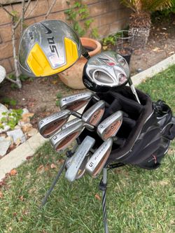 TaylorMade Burner LCG Iron Set & Nike SasQuatch Driver Golf Club Set