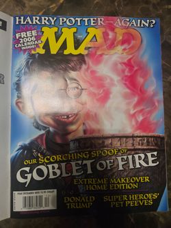 MAD Magazine #460 December 2005 Harry Potter